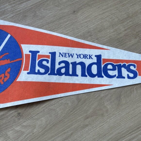 Vintage New York Islanders Full Size Felt Pennant NHL Hockey - Picture 3 of 8